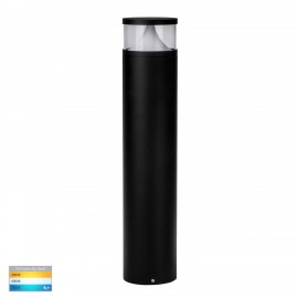 Havit-DIVAD 600mm Black Round LED Bollard Light